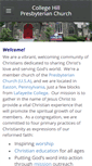 Mobile Screenshot of collegehillpc.org