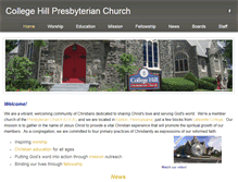 Tablet Screenshot of collegehillpc.org